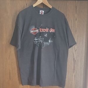 Harley-Davidson Charcoal Ride On Tee
